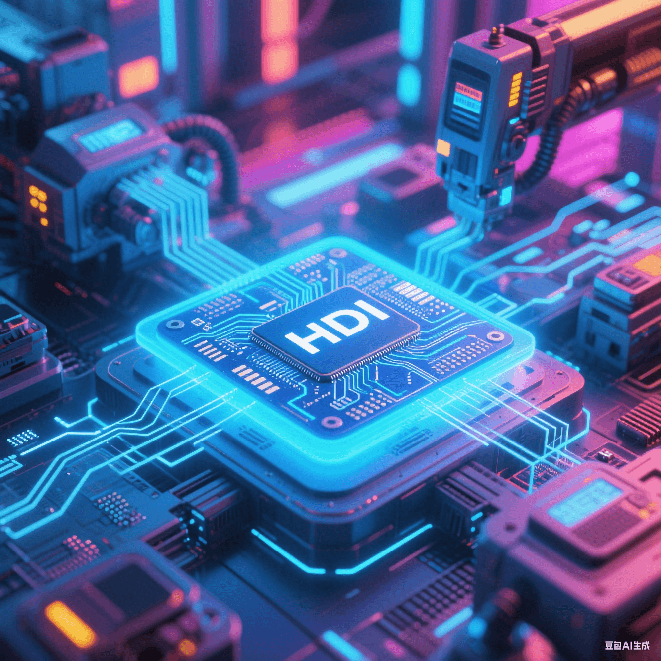 展望 HDI 技術未來的發展場景。
